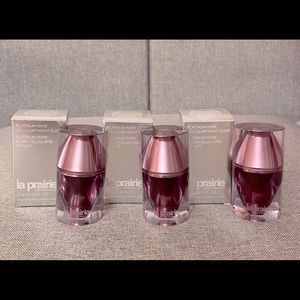 La Prairie Platinum Rare Night Elixir travel set